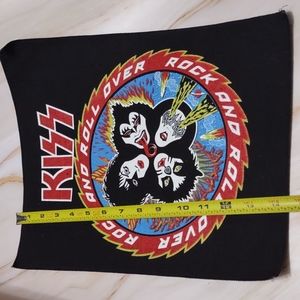 Rare large KISS vintage hair metal patch
